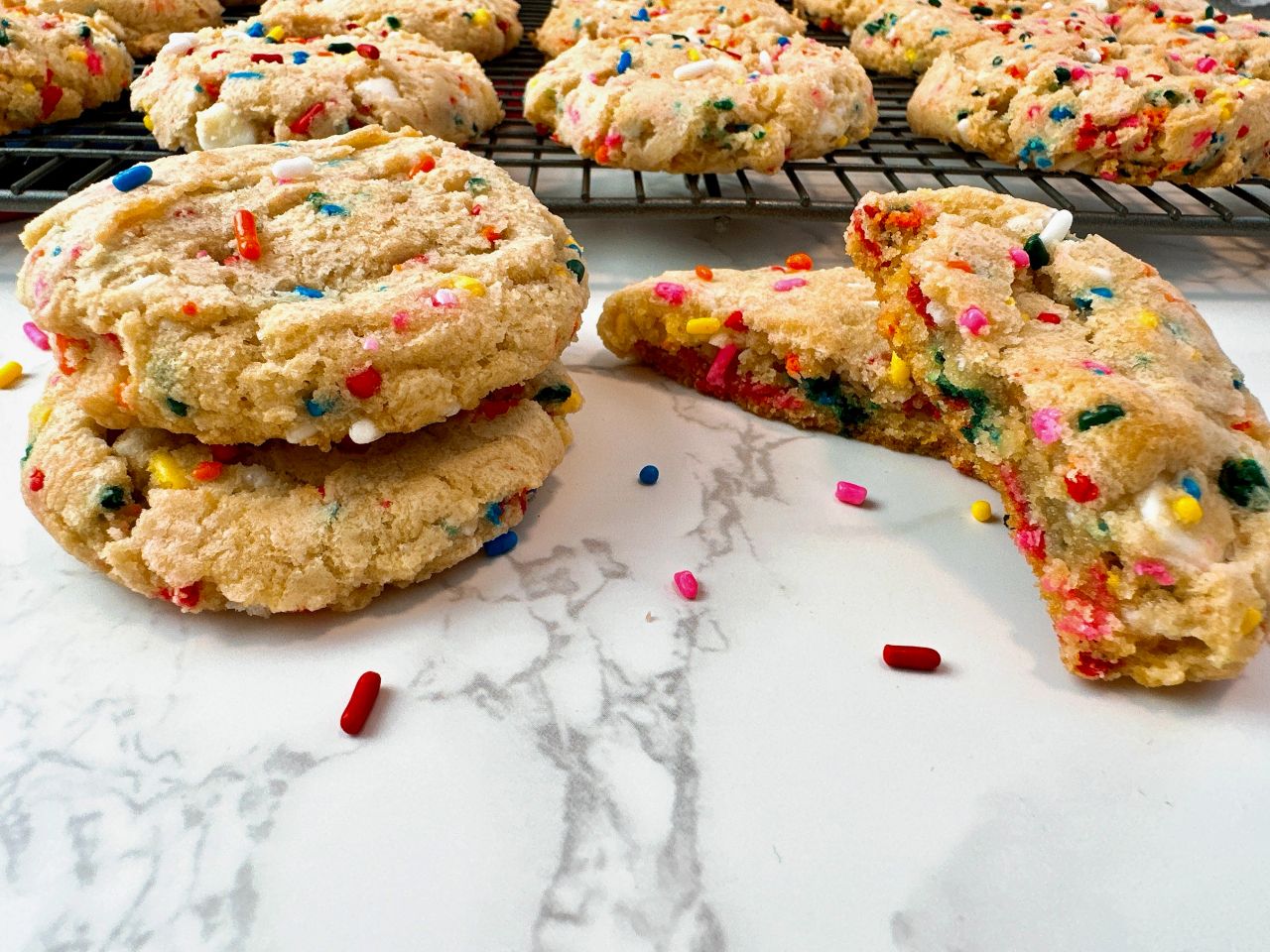 cookies with sprinkles