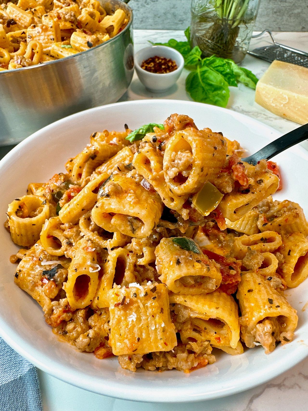 sausage and pasta