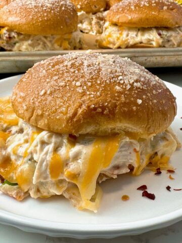 crack chicken sliders