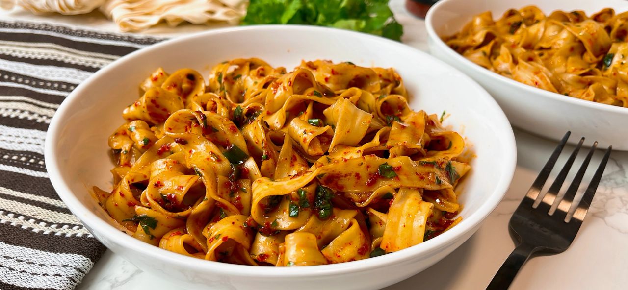 hot chili oil noodles