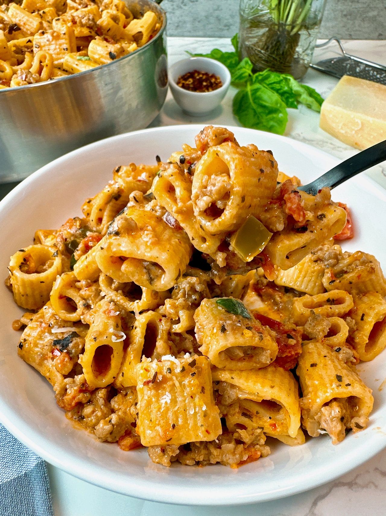 sausage and pasta