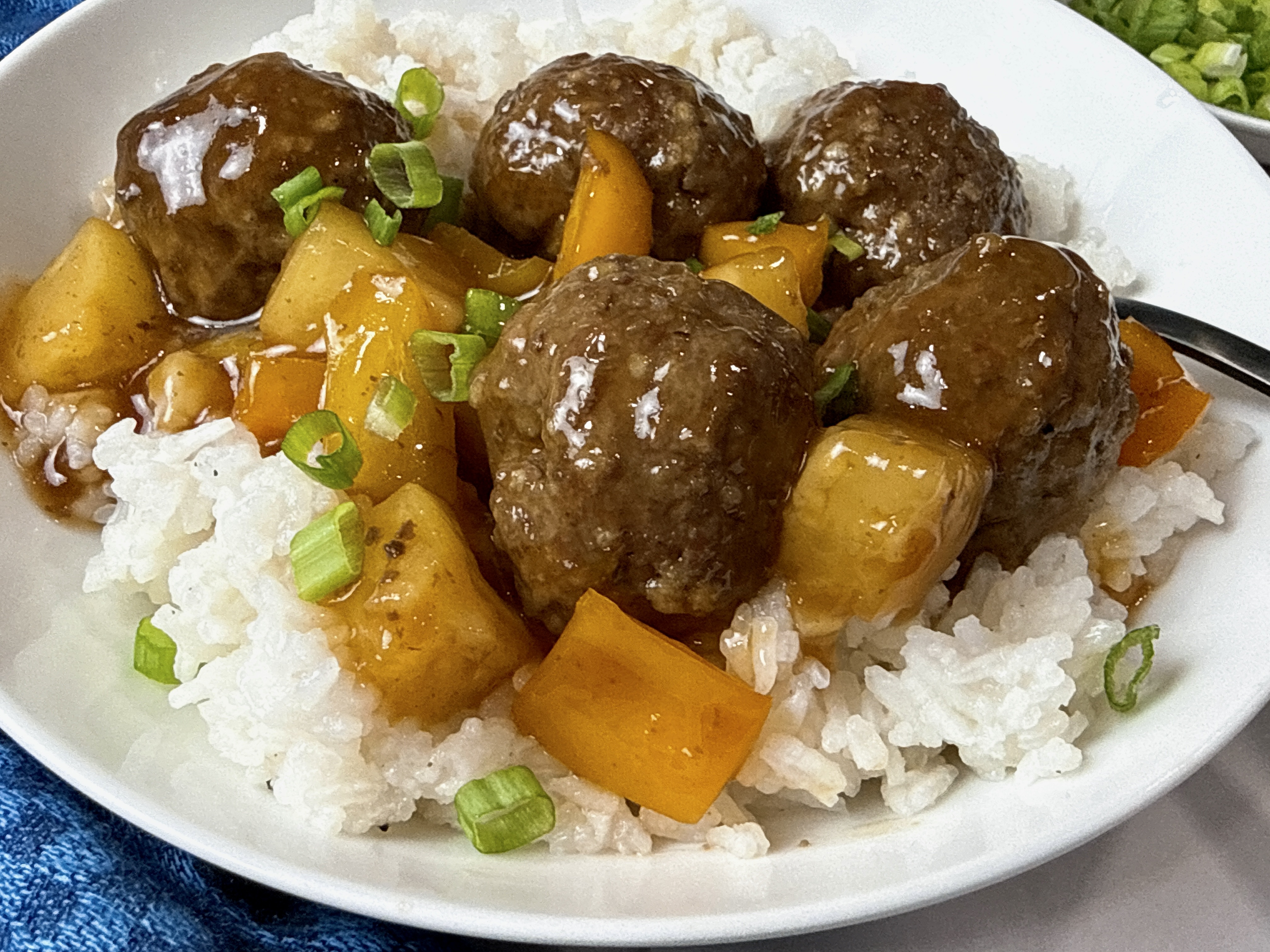sweet and sour meatballs