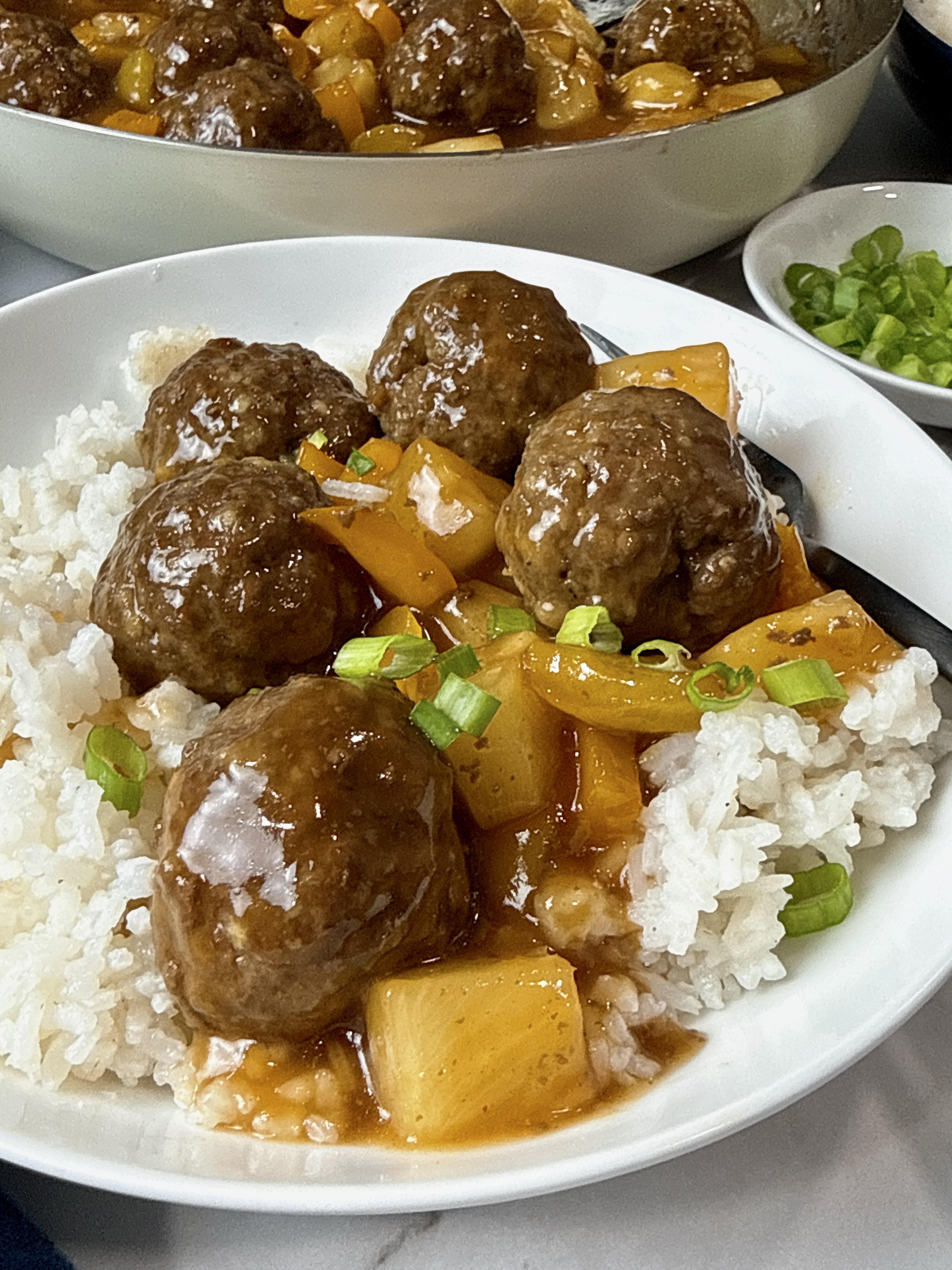 sweet and sour meatballs
