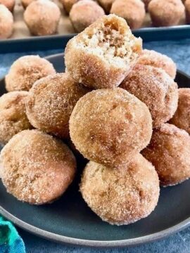 snickerdoodle donut holes