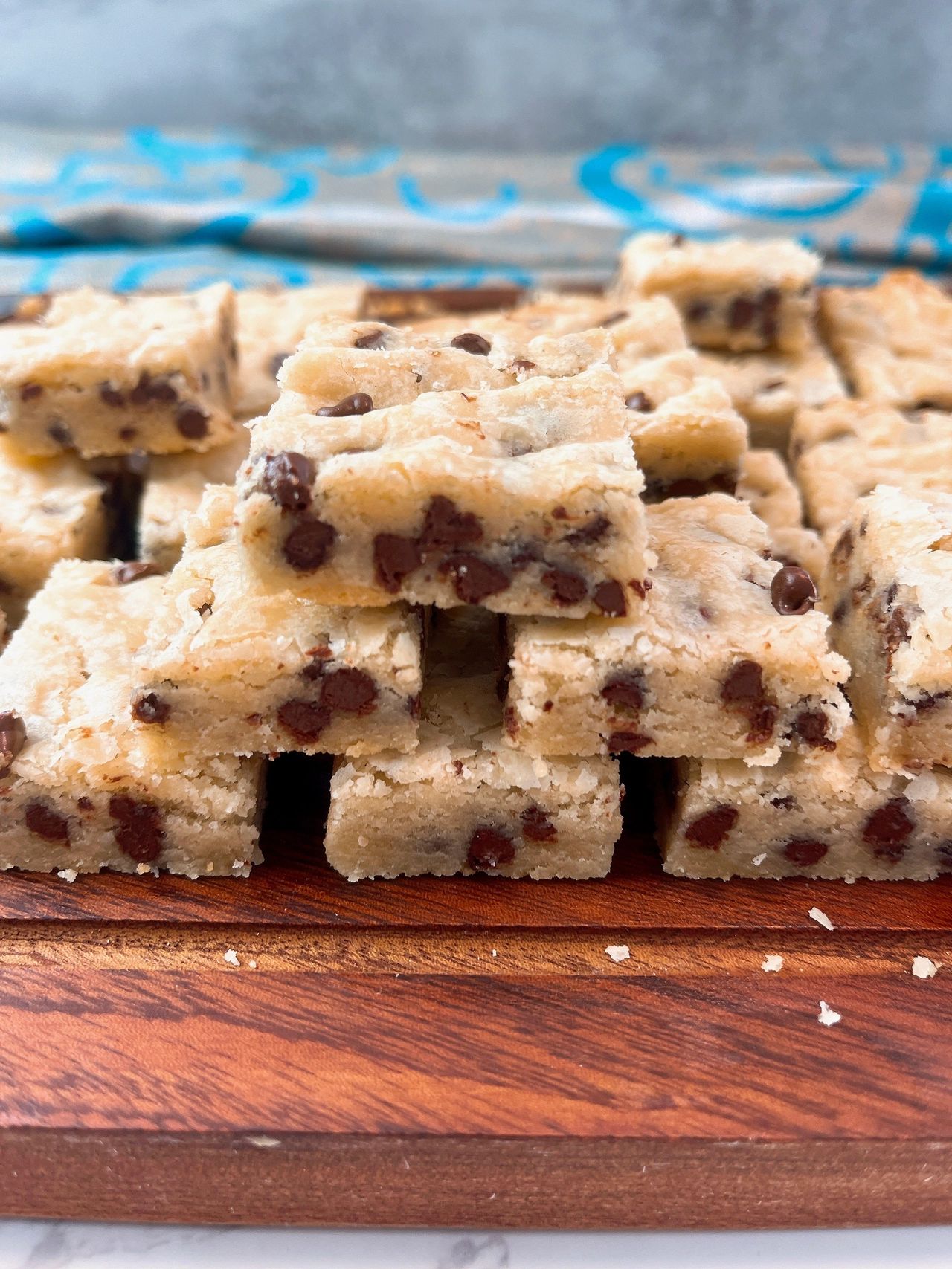 chocolate chip shortbread
