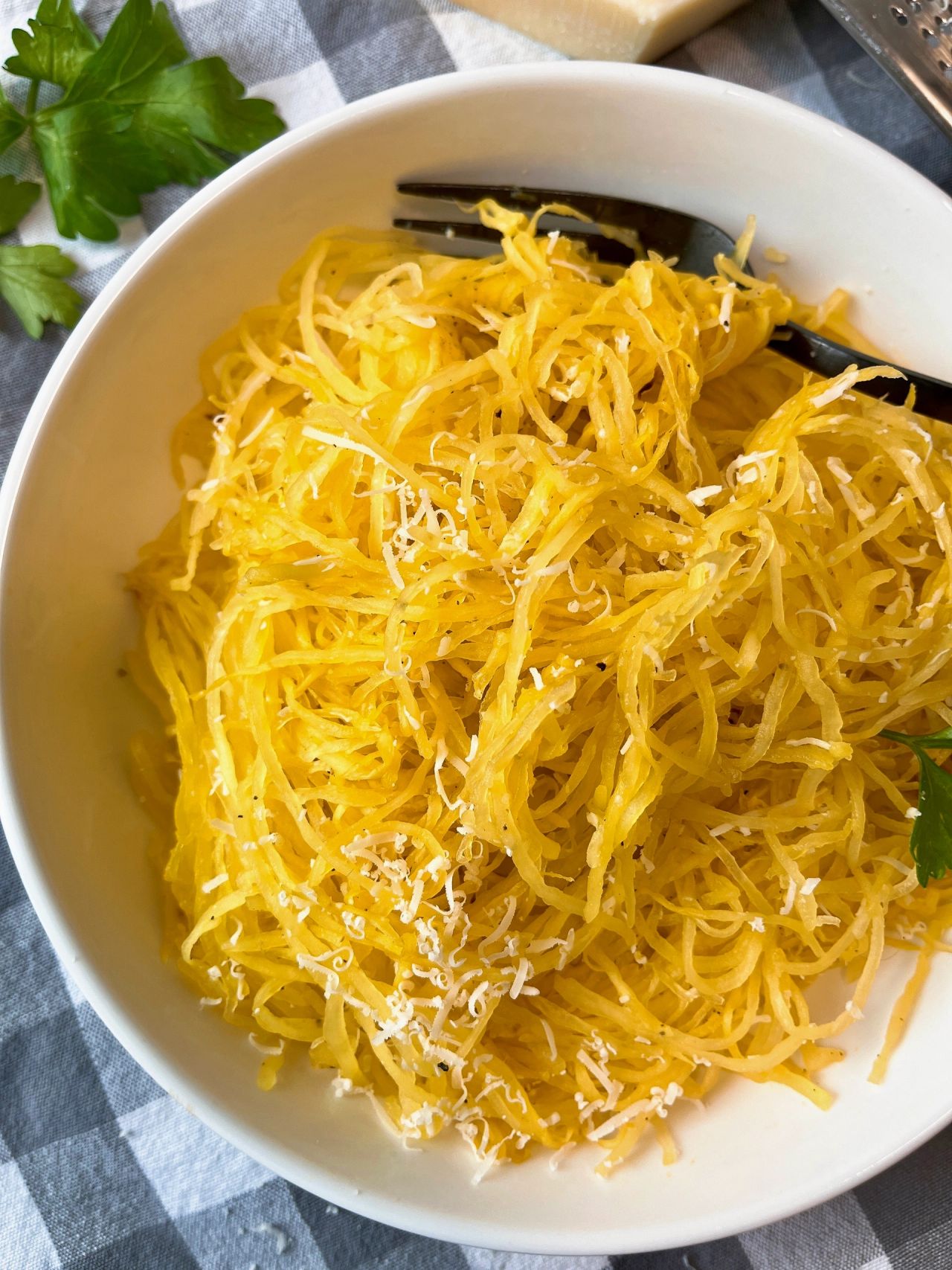 spaghetti squash with parmesan