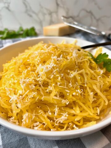 spaghetti squash with parmesan