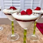 white chocolate mousse