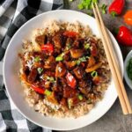 chicken and peppers