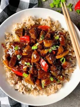 chicken and peppers