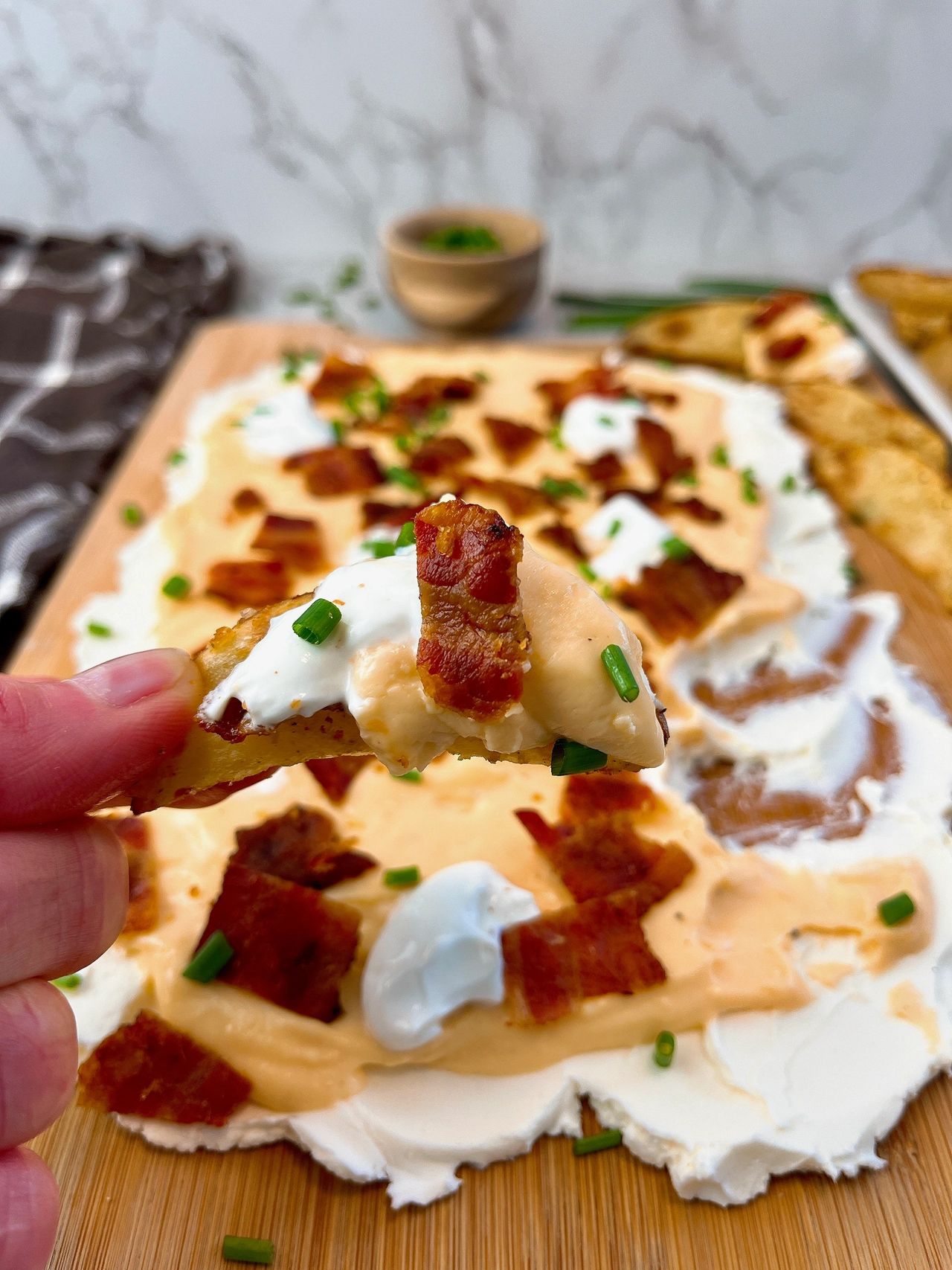 Loaded Potato Skin Board