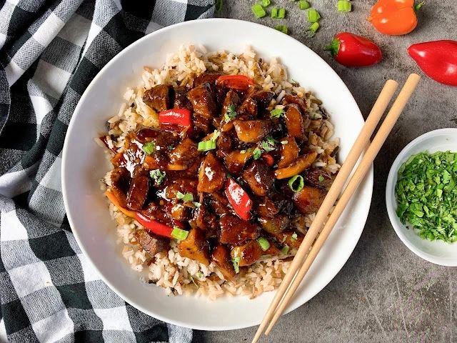 chicken and peppers
