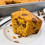 chocolate chip pumpkin spice cake