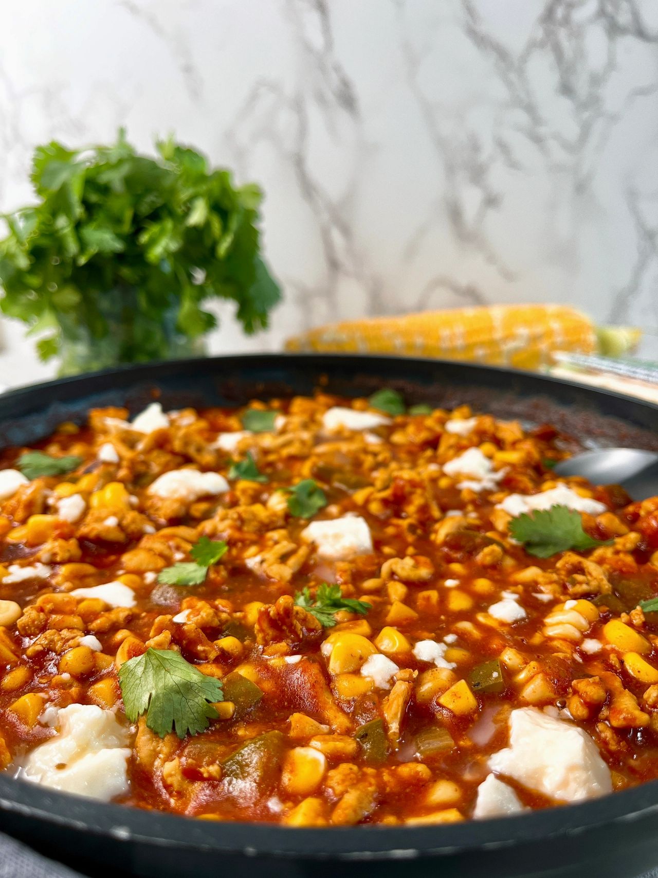 skillet taco chicken
