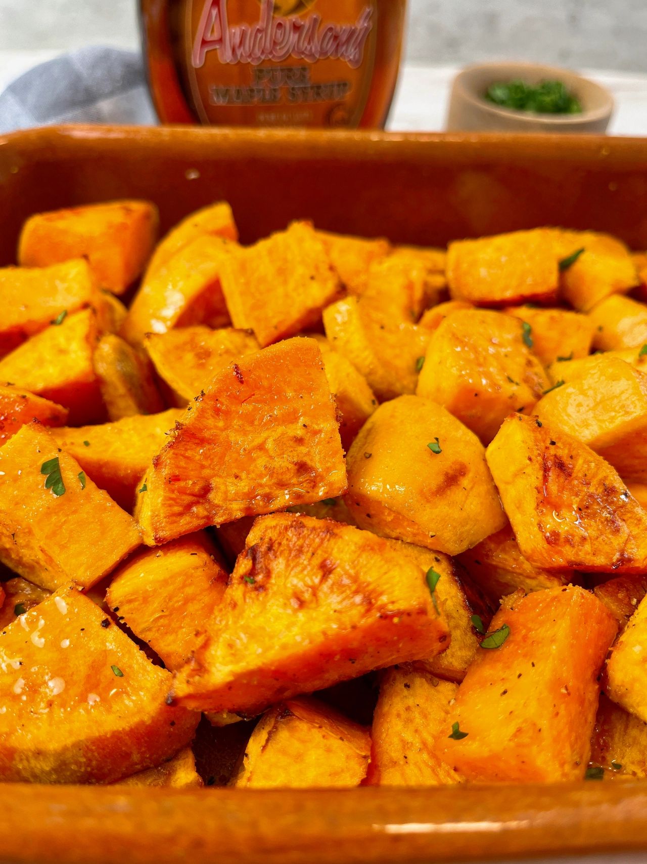 roasted sweet potatoes