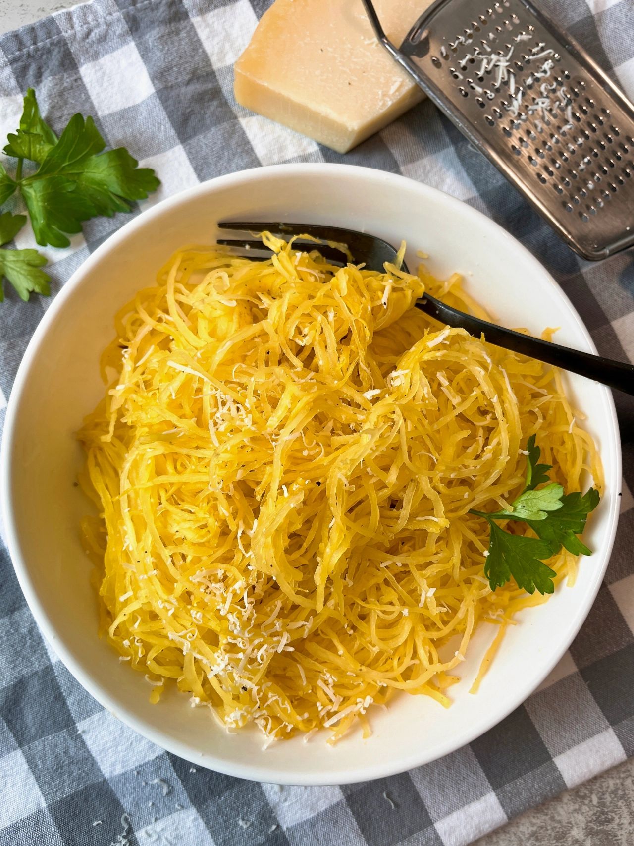 spaghetti squash with parmesan