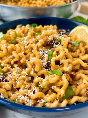 lemon pesto pasta