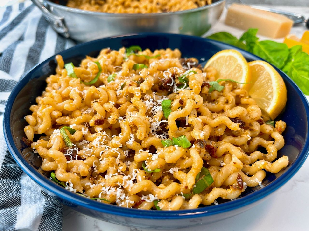 Lemon Pesto Pasta Lemon Pesto Pasta