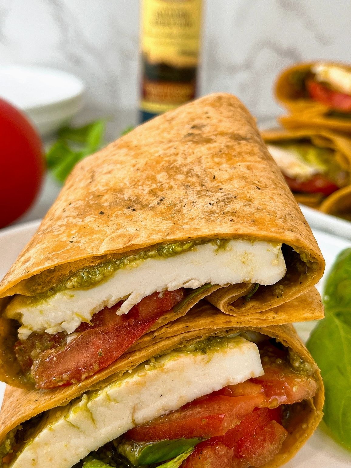 caprese wraps