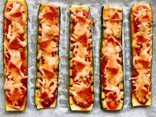 zucchini pizza