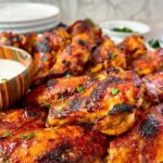 chicken wings on a plate
