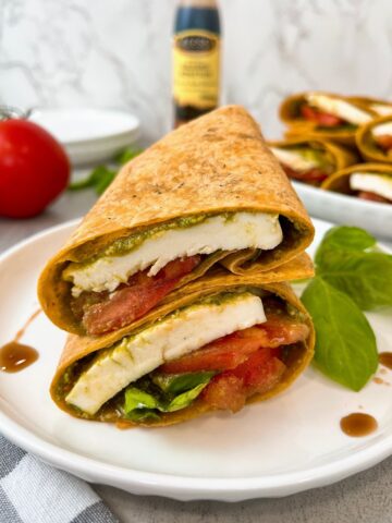 caprese wraps