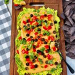 avocado nacho board