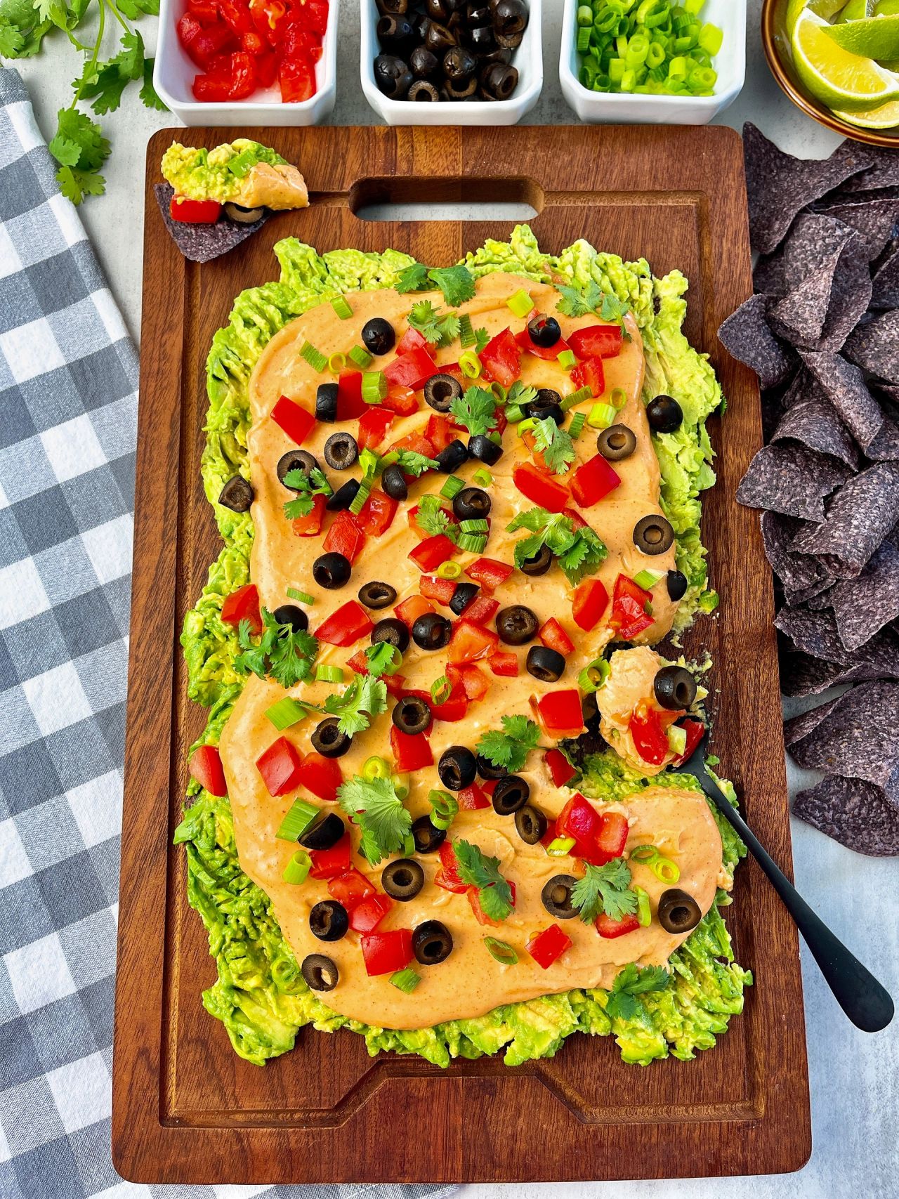 avocado nacho board