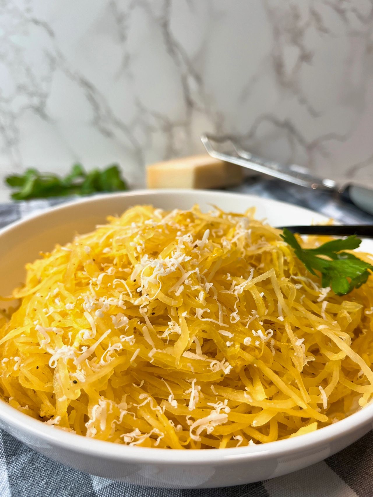 spaghetti squash with parmesan