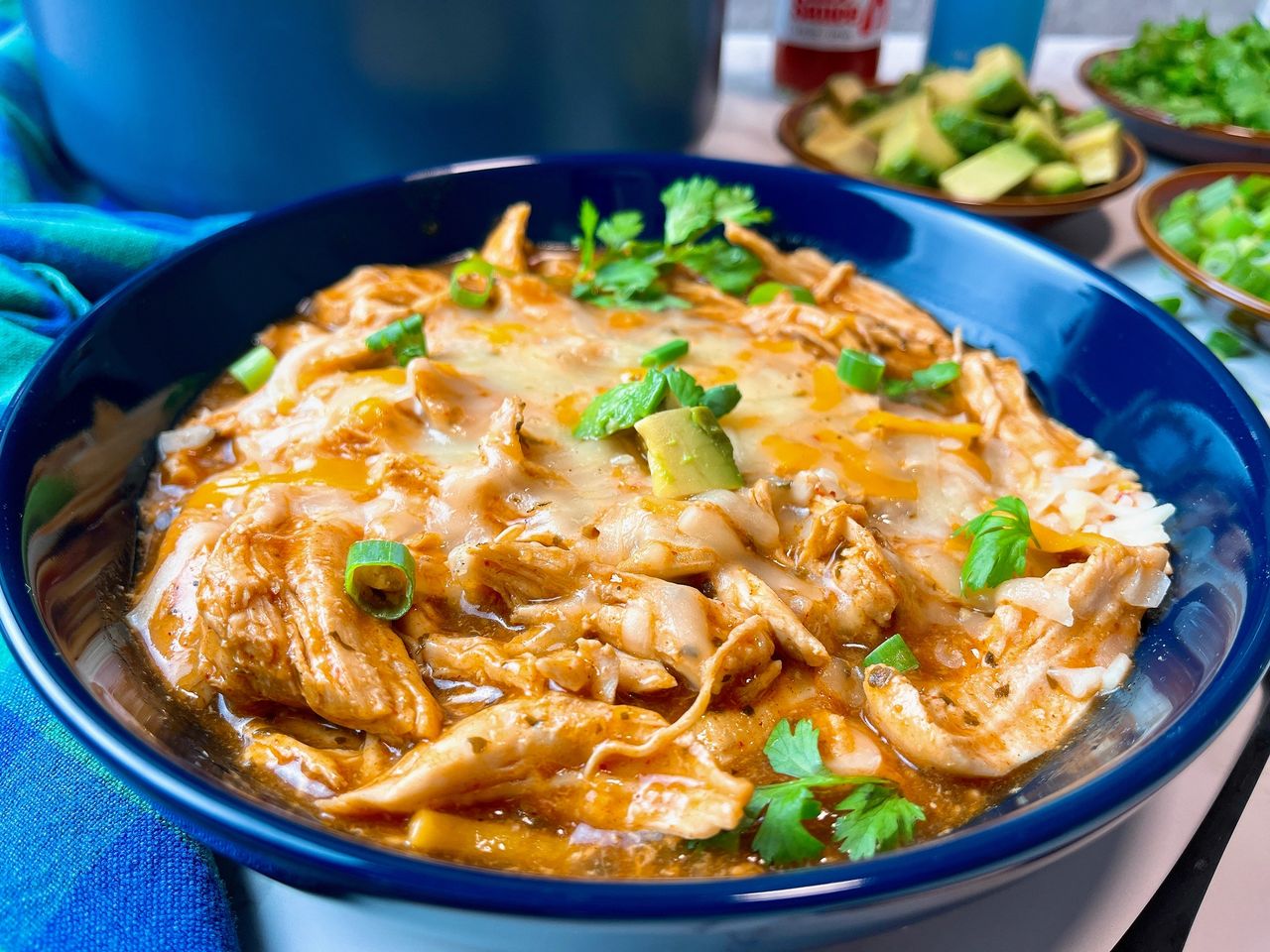 Pulled Enchilada Chicken