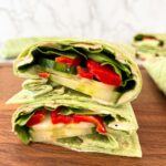veggie wraps with hummus