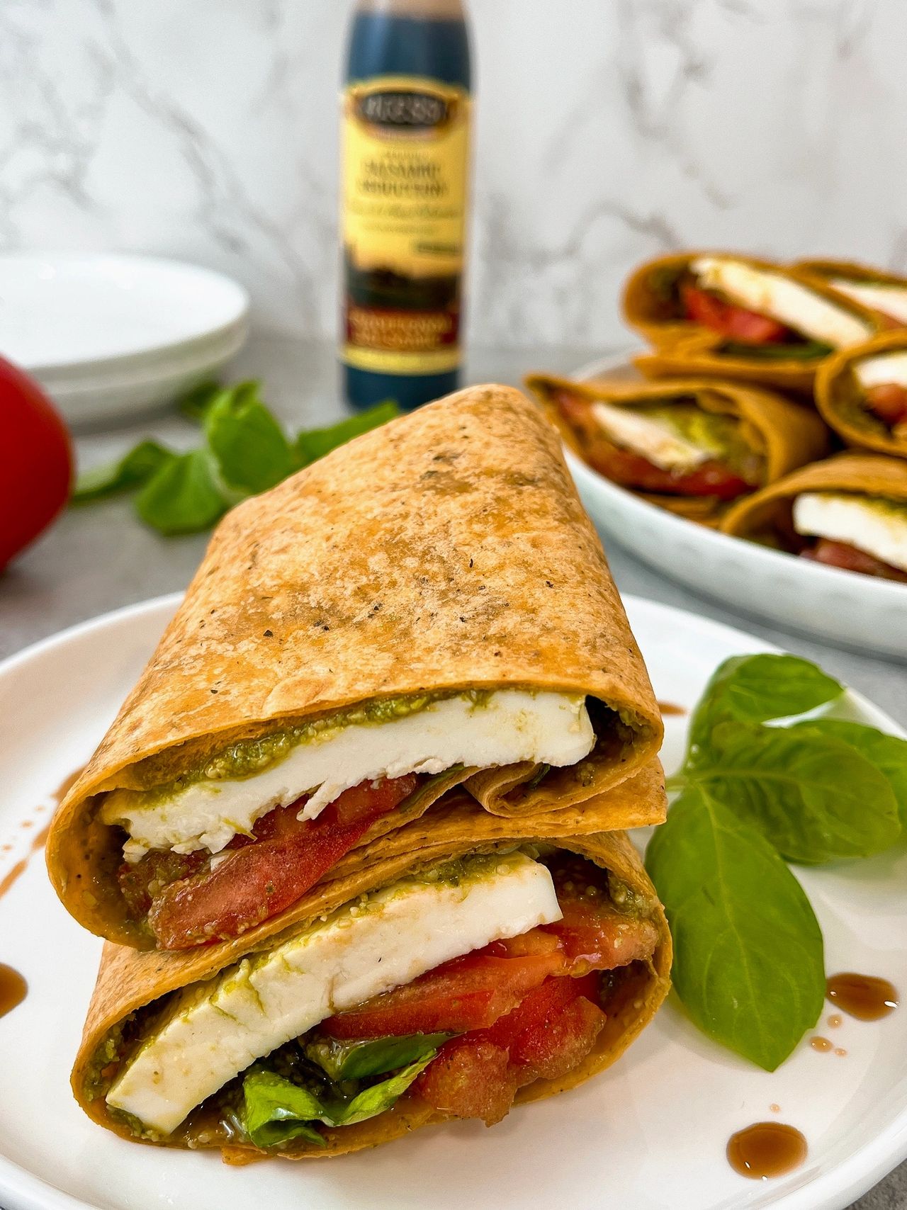 caprese wraps