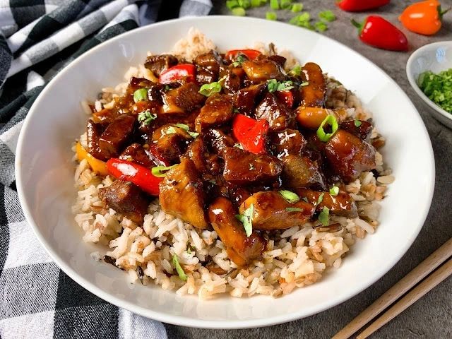 chicken and peppers
