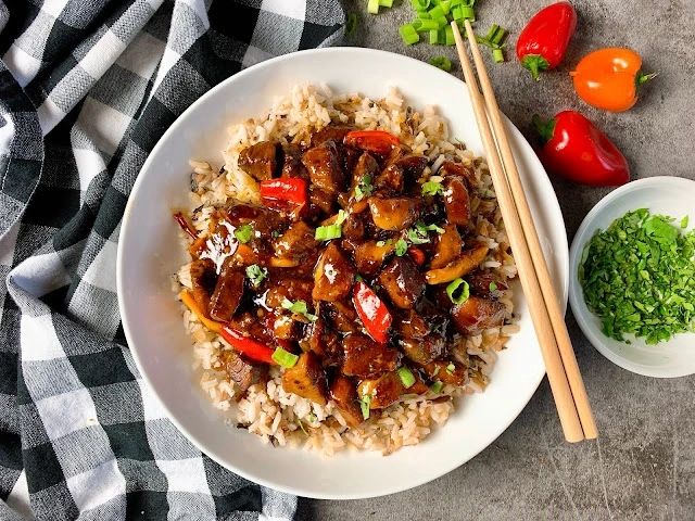 chicken and peppers