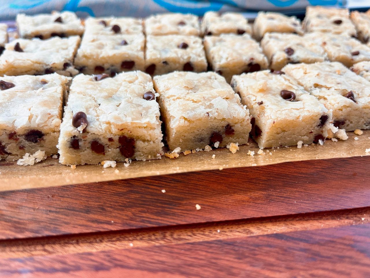 chocolate chip shortbread