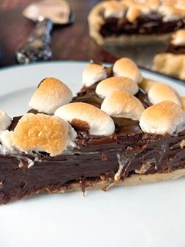 chocolate marshmallow tart