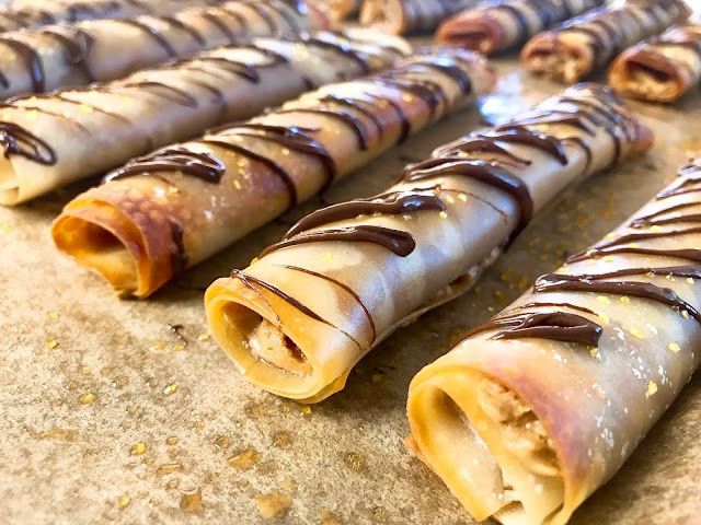 peanut butter banana roll ups