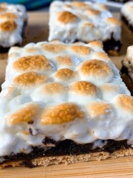 s'more brownies