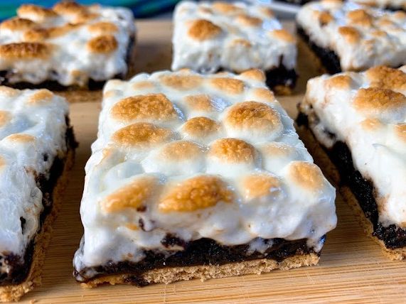 s'more brownies