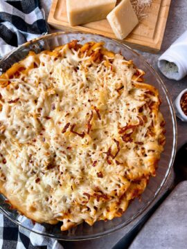 spicy baked penne
