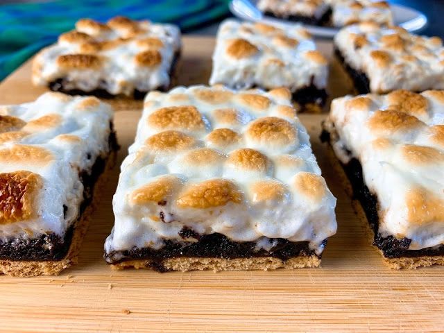Easy S'Mores Brownies