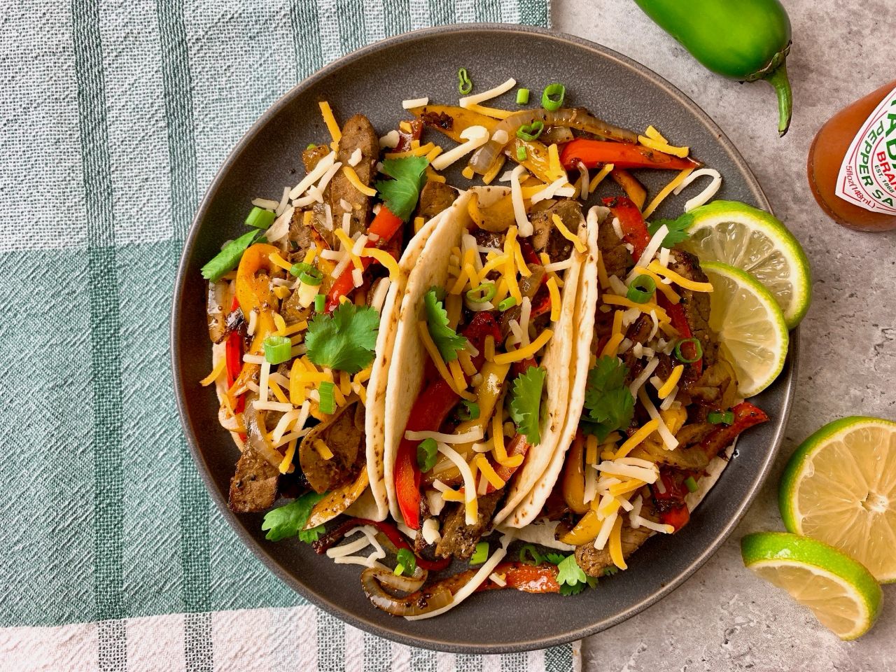 steak soft tacos