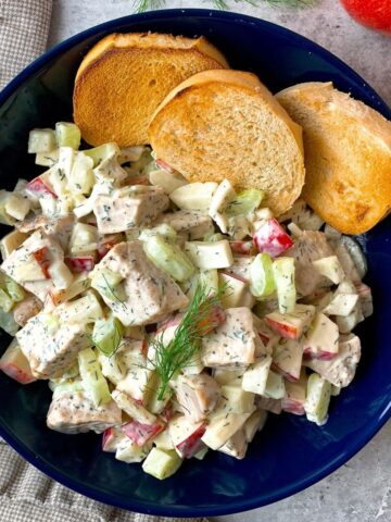 chicken salad with apples