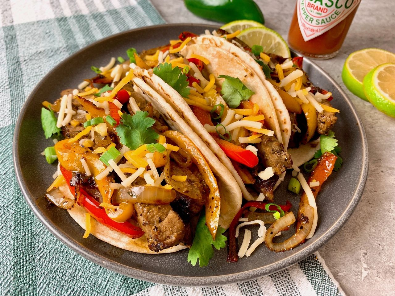 Steak soft Tacos