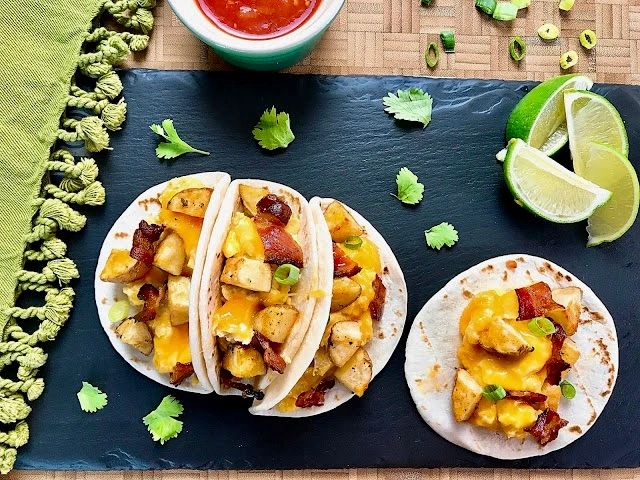 breakfast soft tacos