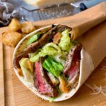steak caesar wrap
