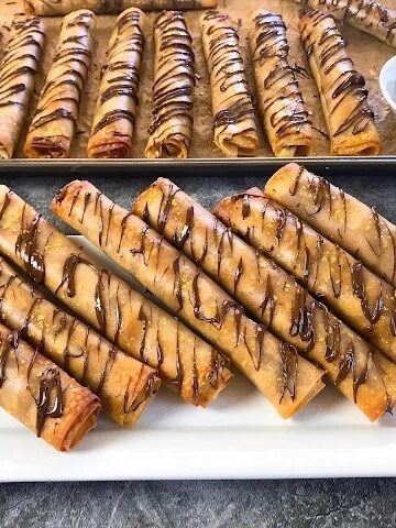 peanut butter banana roll ups