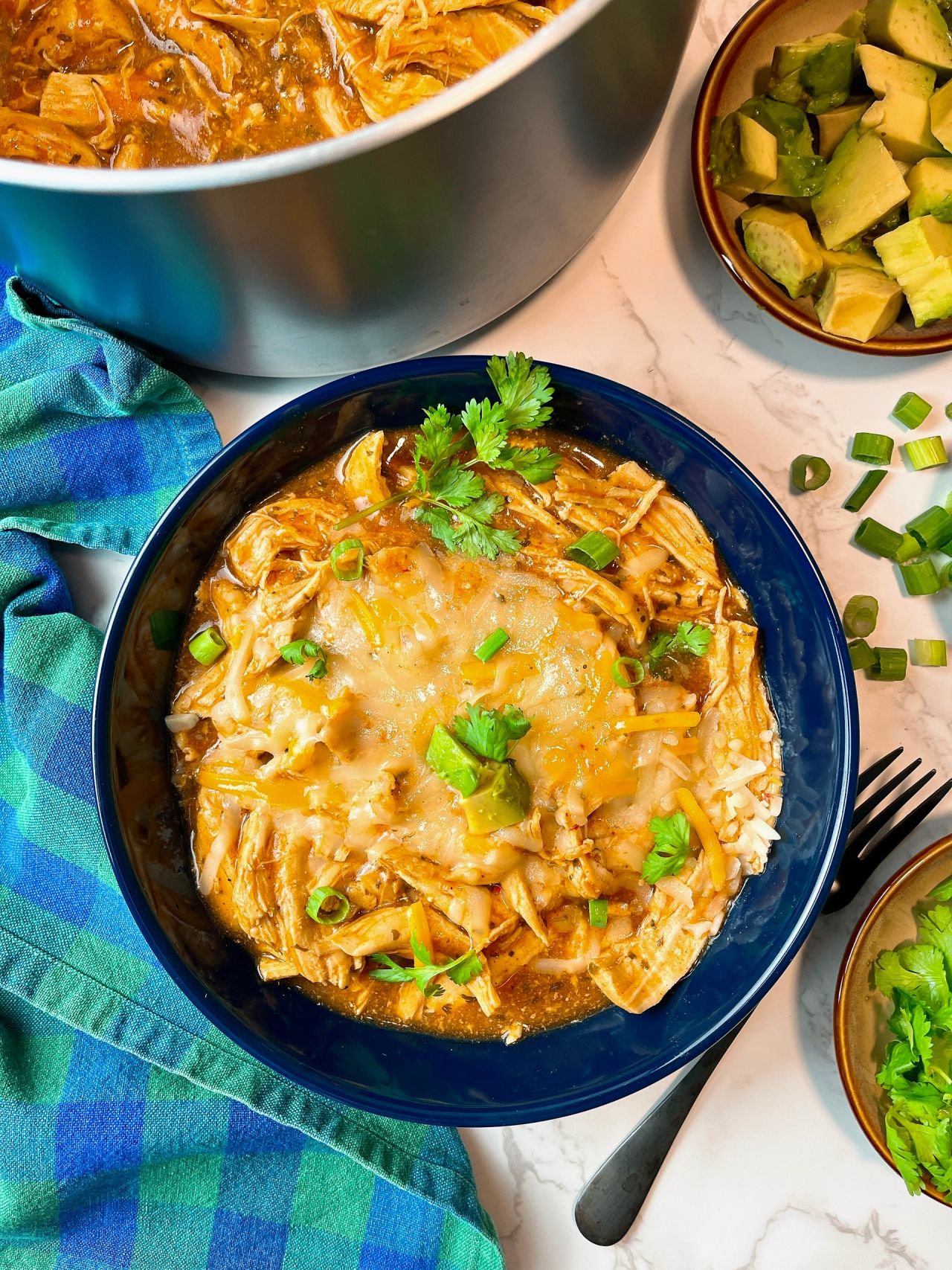 pulled enchilada chicken