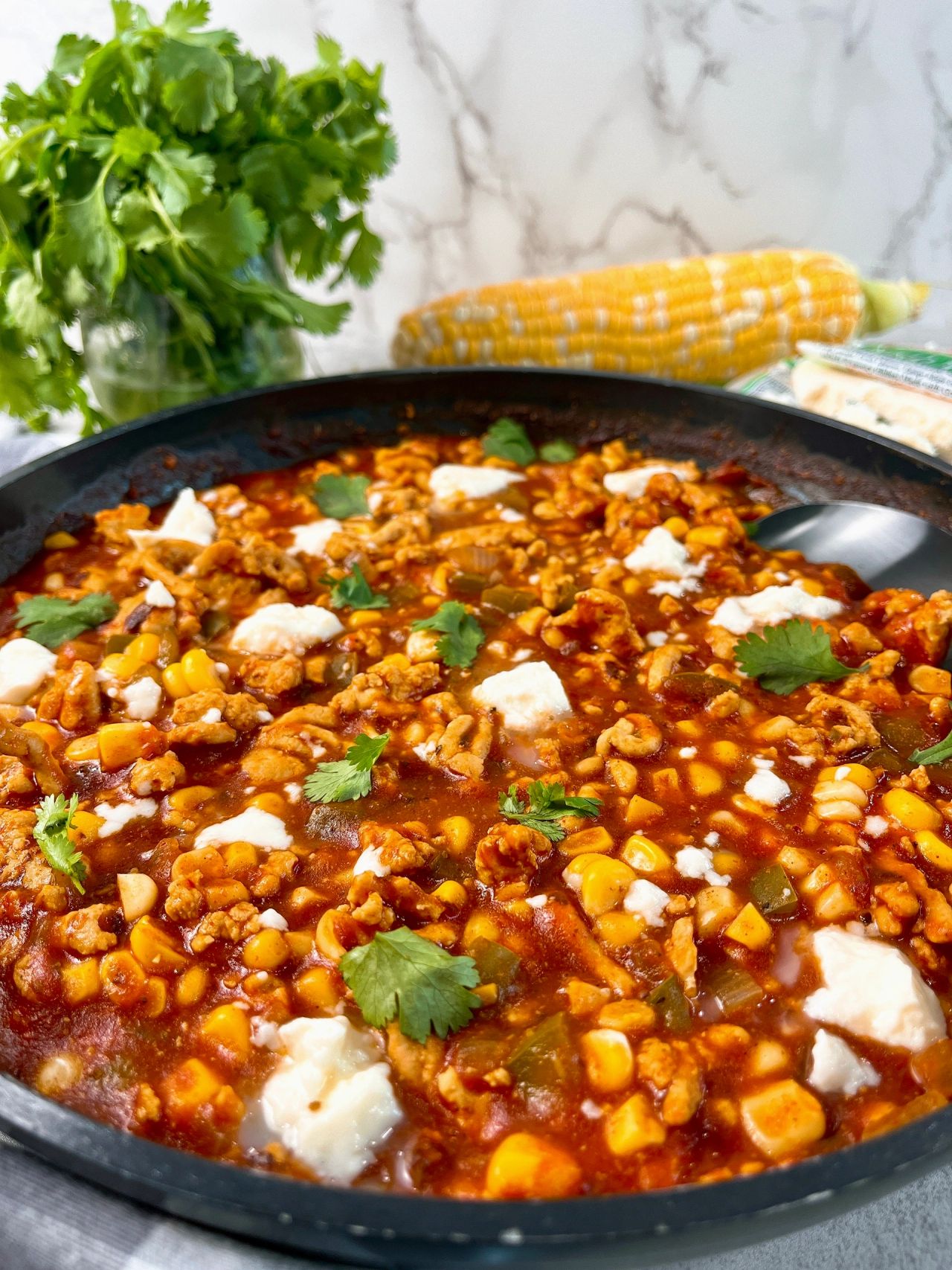 skillet taco chicken