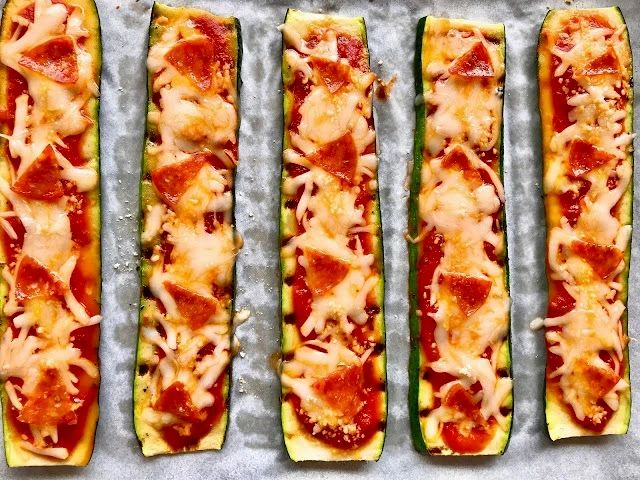 zucchini pizza